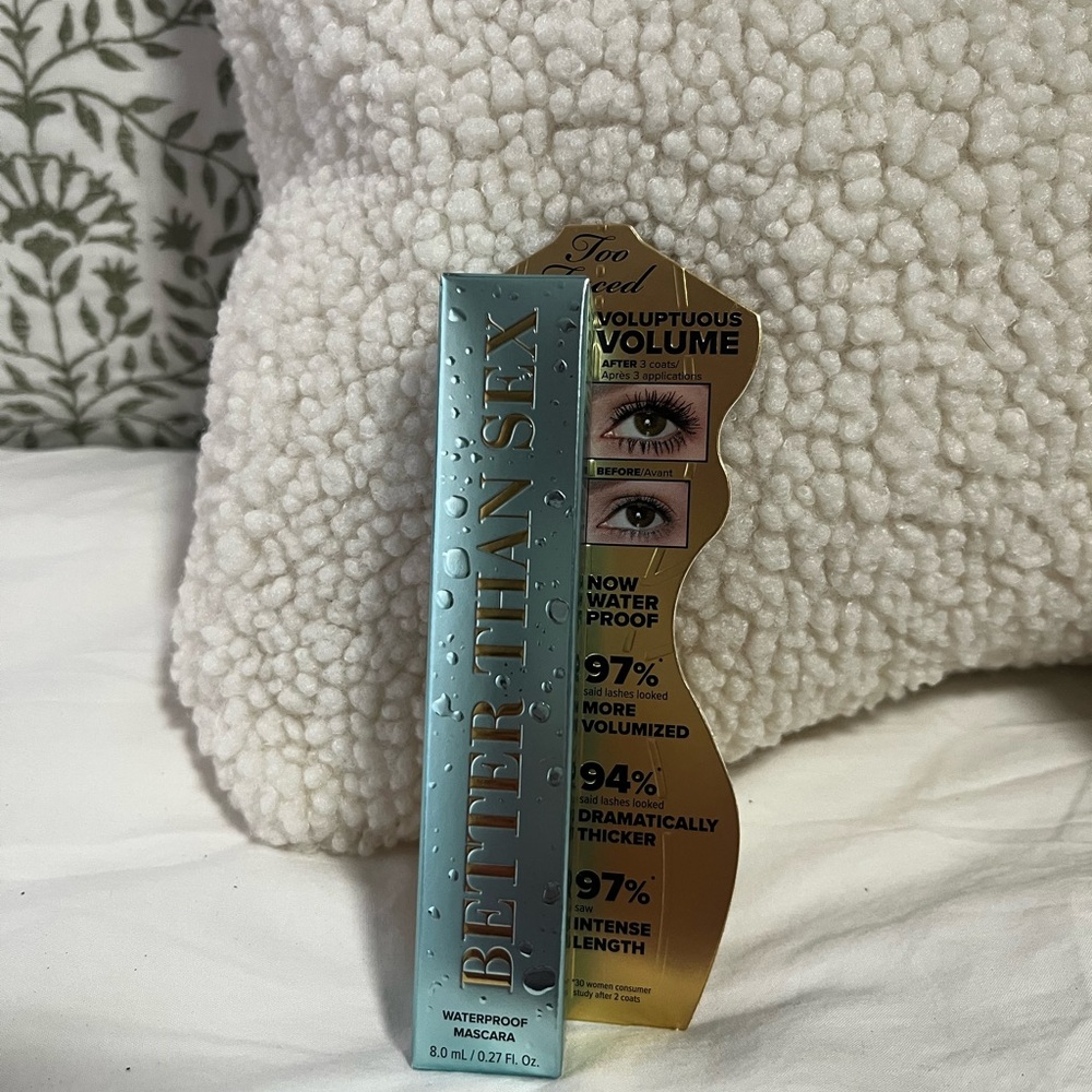 Too Faced Better Than Sex Waterproof Mascara - Black